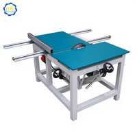 Scie à panneaux verticale multifonctionnelle à poussée horizontale 2,2 kW, moteur double tête, pour la découpe du bois, 100 kg, 380 V/220 V, longueur max. 1200 mm