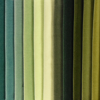 Vente en gros Fabricant Fourniture de plusieurs Couleurs 100% Tissu en Velours de Coton pour Rideaux Tissu Textile pour Canapé Rembourrage/Rideau
