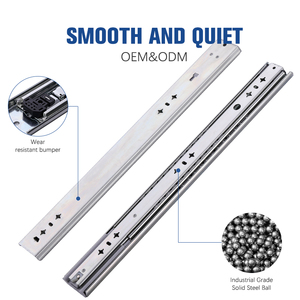 פוספקס פלדה מגולגל קר שקופיות קרוב 53 מ "מ 115 ק" ג נגד חלודה נושאת למגירות קרוון - Product Image 2