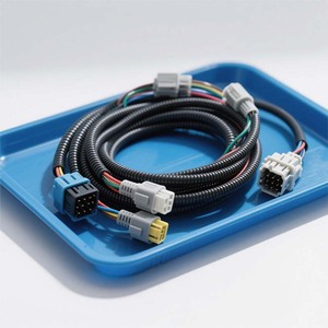 Arnés de Cableado Automotriz Personalizado para ECU, Cables Multicolor con Núcleo de Cobre, Revestimiento de PVC, Conectores Adaptadores, Instalación Estática - Product Image 1