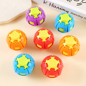 Balle Infinie Colorée Transformable, Jouet Anti-Stress Pliable, Puzzle Sensoriel de Bureau pour Enfants et Adultes - Product Image 5