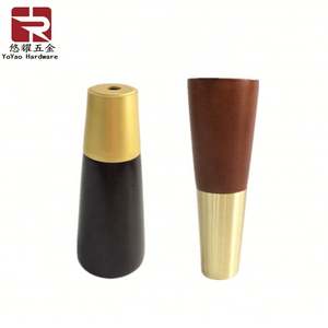 100*36*25 Protector de tubo de pierna para muebles, tapas de Base para pies de mesa, tapas de pierna para muebles, extremo dorado de latón, cubiertas de pierna de gabinete de latón - Product Image 6