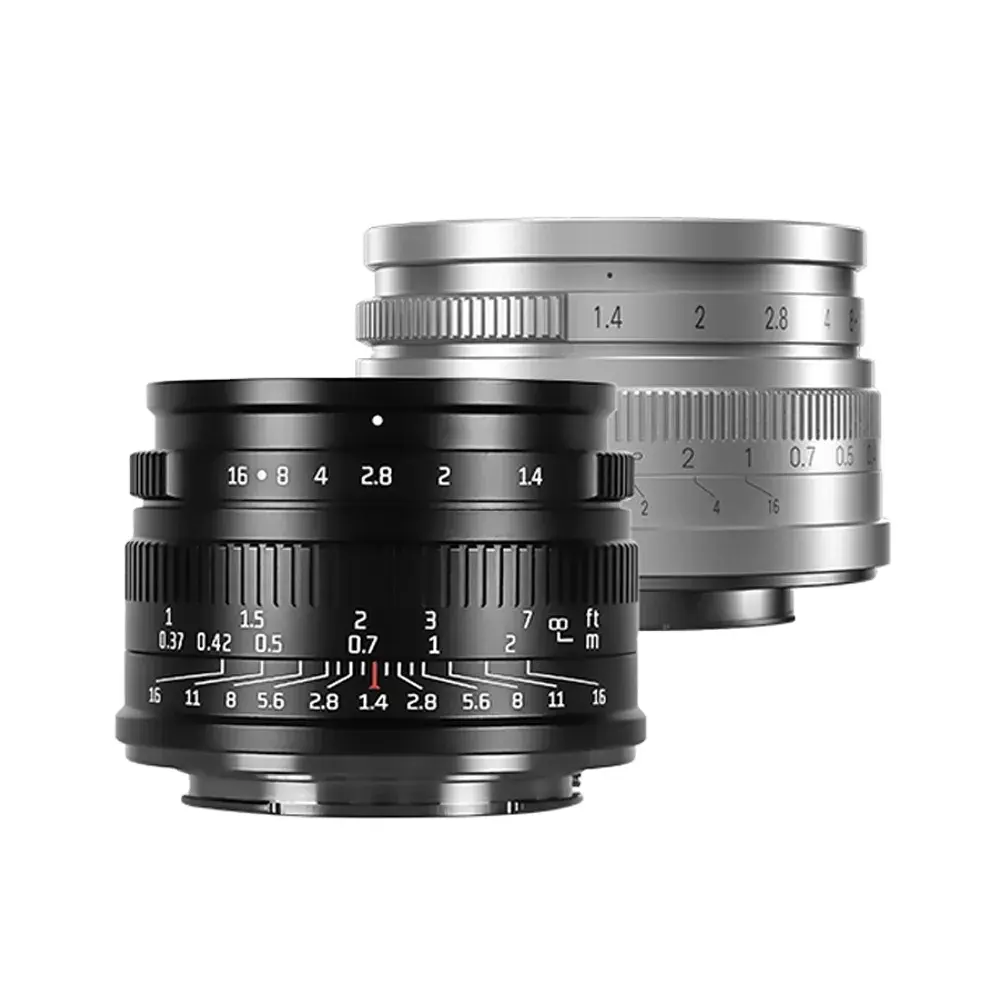 ช่างฝีมือ7คนเลนส์เดี่ยว APS-C F1.4 35มม. สำหรับ SONY E mount Fujifilm XF Canon M Leica L Nikon Z Panasonic M43เลนส์กล้อง