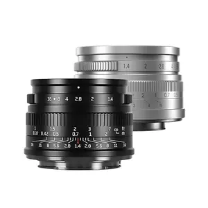 7 pengrajin lensa Prime APS-C 35mm F1.4 untuk Sony E Mount Fujifilm XF Canon M Leica L Nikon Z Panasonic Olympus M43 lensa kamera
