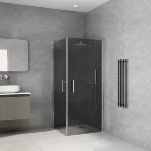 factory direct sale high quality 36 inch rain glass 900mm shower door for the bathroom