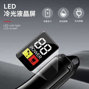 Cortadora de pelo eléctrica Kemei, recargable profesional con pantalla digital, cuerpo de aleación de aluminio para uso en salón Top63 - Product Image 4
