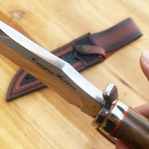 Navaja Táctica Pillager de Alta Calidad con Hoja de Acero Inoxidable D2, Personalizable, con Funda de Madera OEM, para Supervivencia Industrial y Bricolaje - Product Image 2