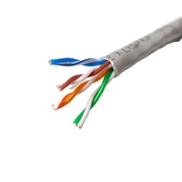 Nuevo Cable LAN Cat6/Cat5e MX-STAR de Alta Velocidad y Buen Precio, Cable Ethernet Cat 6 CCA 25AWG 2PR 4PR 305m 1000ft UTP para Interiores