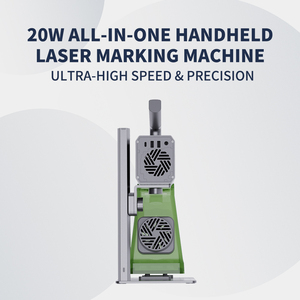 Machine de <span class=keywords><strong>gravure</strong></span> laser fibre industrielle 20W à arrêt automatique pour <span class=keywords><strong>gravure</strong></span> sur granit, contreplaqué, cuir, papier – Nouveauté certifiée SRRC pour gravures profondes - Product Image 2