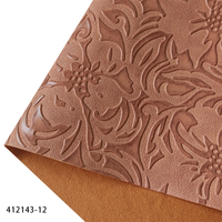 Cuir PU gaufré résistant à l'usure Cuir de simulation imperméable et confortable Faux cuir de couleur unie