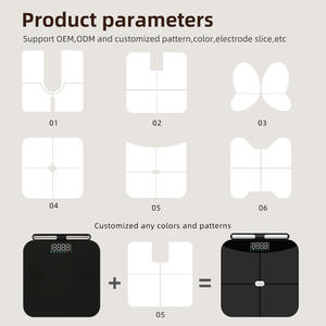 เครื่องชั่งน้ำหนักอัจฉริยะ LeFu แบบกำหนดเองได้ 8 จุดตรวจวัดไขมันในร่างกาย เชื่อมต่อแอปพลิเคชันผ่านบลูทูธ สำหรับใช้งานที่บ้าน - Product Image 5