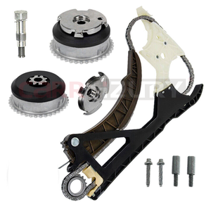 Kit de chaîne de distribution moteur Carrhzury 11317585020 pour BMW 325I 335I 328 428 528 X1 X3 X4 X5 N51 N52 N55 S55 3.0L Kit de chaîne de distribution - Product Image 1