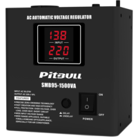 Stabilisateur de tension mural monophasé à haute précision avec contrôle par relais LED SVC, 500VA-30kVA, entrée AC 45V-280V, efficacité 97%
