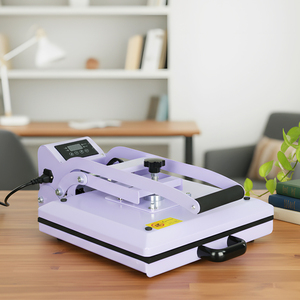 Presse à chaud pour l'impression de logos 38x38cm pour la fabrication de tampons personnalisés, le gaufrage et le débossage sur divers matériaux - Product Image 2