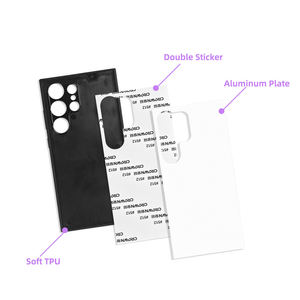 Custodia per Telefono Antiurto in TPU+PC con Foglio di Alluminio per Sublimazione 2D Fai-da-Te per Z Fold 6/Z Flip 5/Z Fold 4/Z Flip <span class=keywords><strong>7</strong></span> - Product Image 2