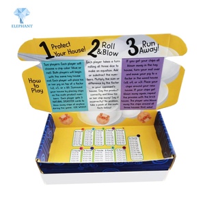Customised Corrugated Cardboard Kid Surprise Paper Packaging Game Toy <b>Box</b> - Product Image 1