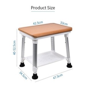 Barre d'appui droite antidérapante en acier inoxydable pour hôtel, douche, toilettes, WC, accessoires de salle de bain pour personnes handicapées - Product Image 4