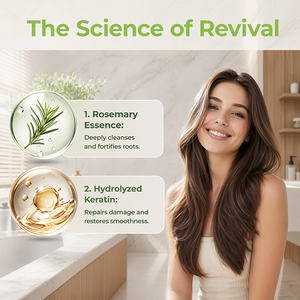 Shampooing à la kératine hydrolysée pour soins capillaires en marque privée, réparation des <span class=keywords><strong>cheveux</strong></span>, lissage, anti-frisottis, romarin, <span class=keywords><strong>meilleur</strong></span> shampooing pour <span class=keywords><strong>cheveux</strong></span> traités à la kératine - Product Image 4