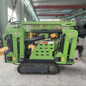 Venta directa ingeniería interior 2 toneladas grúa sobre orugas plegable multiusos pequeña grúa araña - Product Image 4