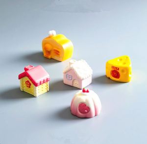 Moule en silicone pour bougies parfumées, résine, plâtre, et fabrication artisanale de jouets <span class=keywords><strong>mochi</strong></span> squishy en forme de dessin animé, de pudding ou de collation mignonne - Product Image 2