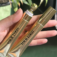 Cosmétique pour les lèvres tendance 2025, tube de 20 ml, volume extrême, or et argent, gloss à lèvres repulpant, marque privée, huile repulpante pour les lèvres