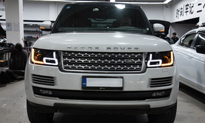 Phares à matrice LED 12V Neufs pour Land Rover Range Rover L405 2013-2017 Amélioration DRL Animation de démarrage bleue Clignotant - Product Image 6