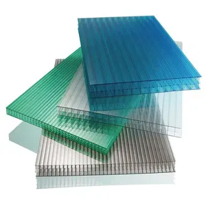 6毫米/8毫米/10毫米温室双壁塑料聚碳酸酯中空阳光板建筑廊坊博奈可持续发展