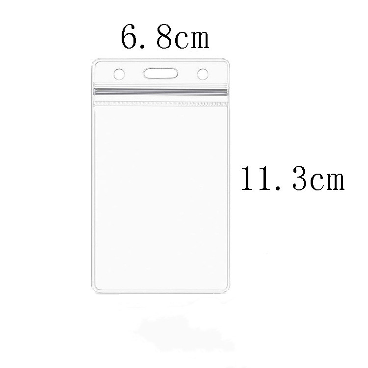 Porte-cartes vertical en PVC
