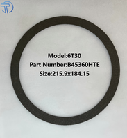 Disque de friction pour convertisseur de couple de voiture particulière 6T30, référence B45360HTE, 215.9*184.15, double face, à verrouillage