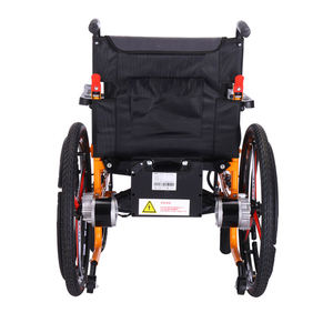 Silla de Ruedas Eléctrica Plegable Ligera en Oferta, <span class=keywords><strong>Motor</strong></span> de 500W, Batería de 12AH 20AH 30AH, Alcance de 45km - Product Image 6