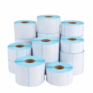 Factory Direct Sales Custom High-quality A6 Thermal Paper Sticker Roll 4"X6" for Packaging And Transportation Label Stickers