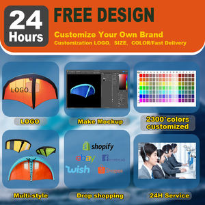 Nuevo diseño carbono mango duro patinaje ala hoja cometa surf Spinnaker cometa SUP tabla Windsurf Wingfoil - Product Image 2