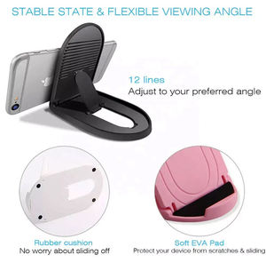 Telefone Desktop Stand de uma pessoa preguiçosa, um simples dobrável Tablet Stand, um Oval Phone Stand, e personalizável - Product Image 2