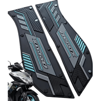 Tapis antidérapant en caoutchouc pour moto Nvx Aerox155, tapis de sol pour moto, repose-pieds Aerox 155, tout neuf