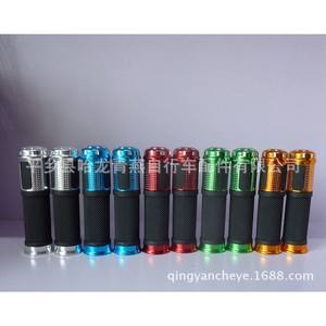 Puños de manillar de bicicleta de montaña de aleación de aluminio de 22.2 mm antideslizantes con decoración para bicicletas de montaña - Product Image 4