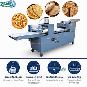 Machine universelle <span class=keywords><strong>de</strong></span> découpe et <span class=keywords><strong>de</strong></span> façonnage <span class=keywords><strong>de</strong></span> pâte, équipement personnalisable pour la production <span class=keywords><strong>de</strong></span> pizzas, roti, chapati et pâtisseries - Product Image 2