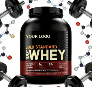 Poudre de protéines de lactosérum de haute qualité, soutien énergétique avant l'entraînement, absorption rapide, récupération musculaire pour la salle de sport et la remise en forme - Product Image 5