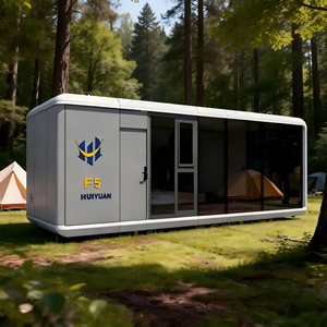 Maison capsule à déploiement rapide pour abri d'urgence ou bureaux de chantier - Product Image 1