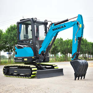 मुफ्त शिपिंग कुबोटा इंजन मिनी खुदाई 1 टन 2 3.5 छोटे क्रॉलर डिगर अंगूठे के साथ छोटे क्रॉलर डिगर बैकहोए - Product Image 2