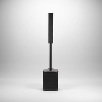Sistema de Altavoces Activos de 15 Pulgadas con Amplificador Clase D, Sonido Potente para Actuaciones al Aire Libre