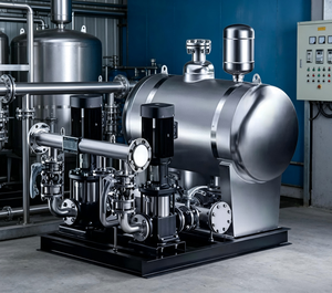 Bomba de Presión Variable de Alta Presión CDLF 304SS, 200m de Altura de Elevación, Inversor SS304, Sistema de Agua OEM de Presión Constante, 380V - Product Image 1
