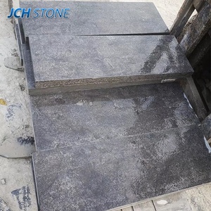 Nhà máy tùy chỉnh thực hiện Bluestone màu xanh đá vôi gạch lát sàn lát đá chân cầu thang treads lề đường - Product Image 2