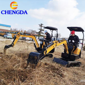Chengda envío gratis Epa Mini excavadora 3,5 Ton Farm Euro 5 Minibagger precios multifunción Mini excavadora a la venta - Product Image 3