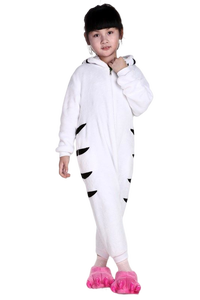 Pijama Onesie de 7 a 12 años para niñas y niños, pijama Animal Stitch, <span class=keywords><strong>conejo</strong></span>, dinosaurio, <span class=keywords><strong>Kigurumi</strong></span>, franela, Baju, Tidur, Anak - Product Image 3