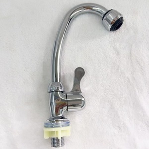 Grifo de Cocina Monomando de Cobre, 1.0-1.9 Gal, Montaje en Encimera, Válvula de Cerámica, Rotación de 360 Grados, Estilo Contemporáneo - Product Image 3