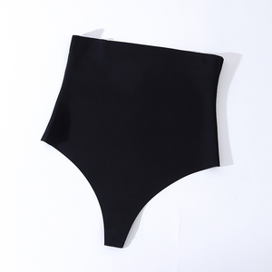 Factory <span class=keywords><strong>Outlet</strong></span> 3 colores sin costuras adelgazamiento Slim Fit ropa interior moldeador de cuerpo de cintura alta mujeres Control de barriga tangas bragas - Product Image 5