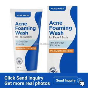 Limpiador Facial Espumoso con 10% de Peróxido de Benzoilo, Doble Uso, <span class=keywords><strong>Anti</strong></span>-Imperfecciones, Control de Grasa, Tratamiento para el Acné - Product Image 2