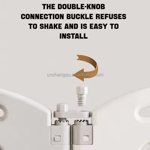 Valla de Seguridad para Niños Pequeños VSUCH, <span class=keywords><strong>Piscina</strong></span> de Pelotas para Niños, Corralito de Juego para Bebés Desmontable, Valla de Protección de Plástico para Bebés, Corralito de Juego para Niños - Product Image 4