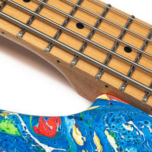 Chitarre Elettriche Eart, <span class=keywords><strong>Basso</strong></span> CLA-5B con Laccatura Artistica Cinese, <span class=keywords><strong>Basso</strong></span> a 5 Corde - Product Image 2