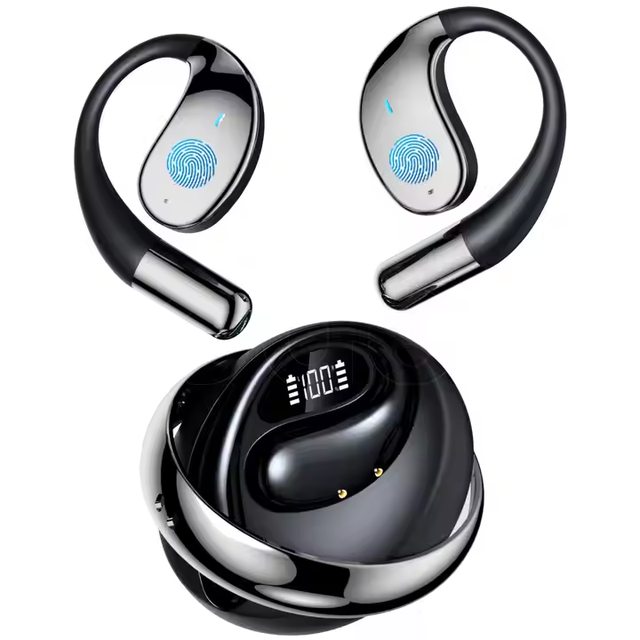 2025 New Q93 Ows Wireless Earbuds Bt5.4 IPX5 HIFI Sound Wireless Waterproof Sports Headphones Noise-Canceling, Wireless
